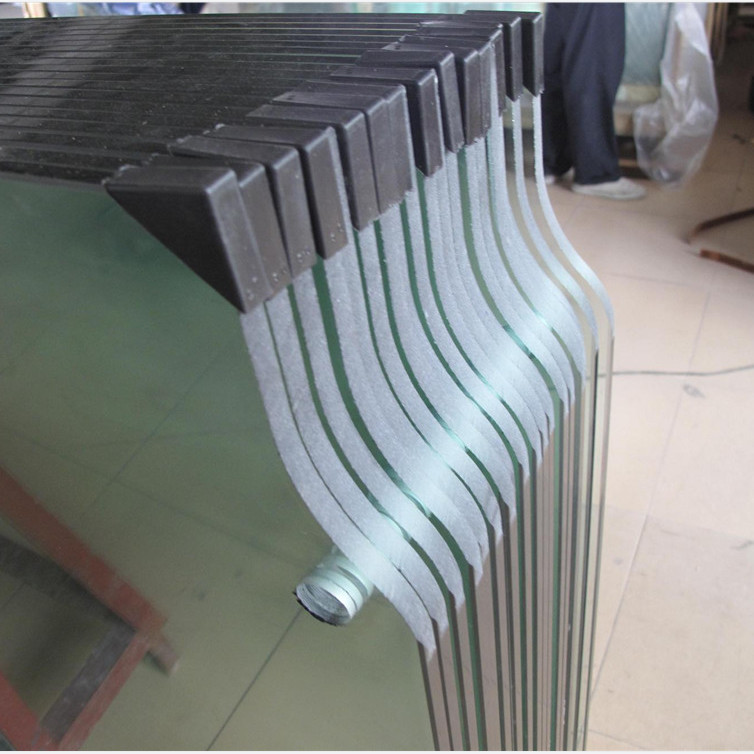 Commercial Sgp Laminated Glass Hot Bending For Pavilion Facade