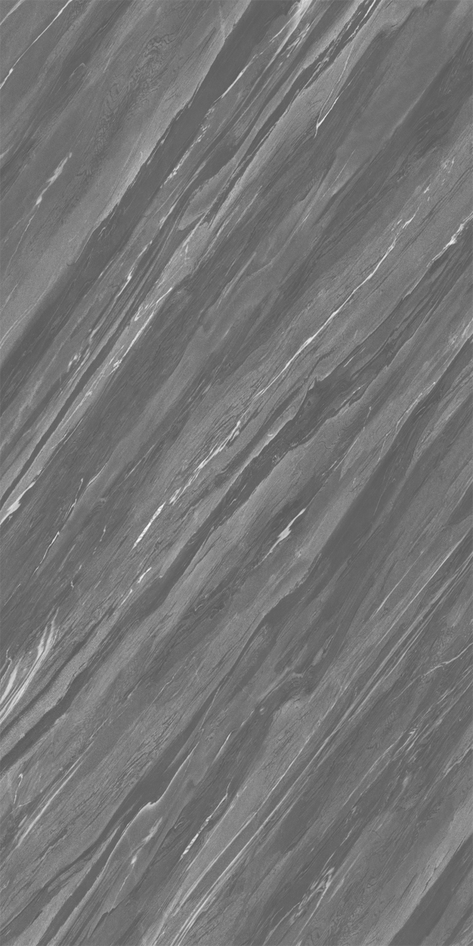 Grey Baby Face 1600x3200mm Eco-Friendly Tiles Exterior Wall Porcelain Sintered Stone Slab For Shopping Mall
