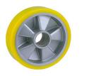 Industrial PU Coating Polyurethane Rollers Wheels / Polyurethane Wheels