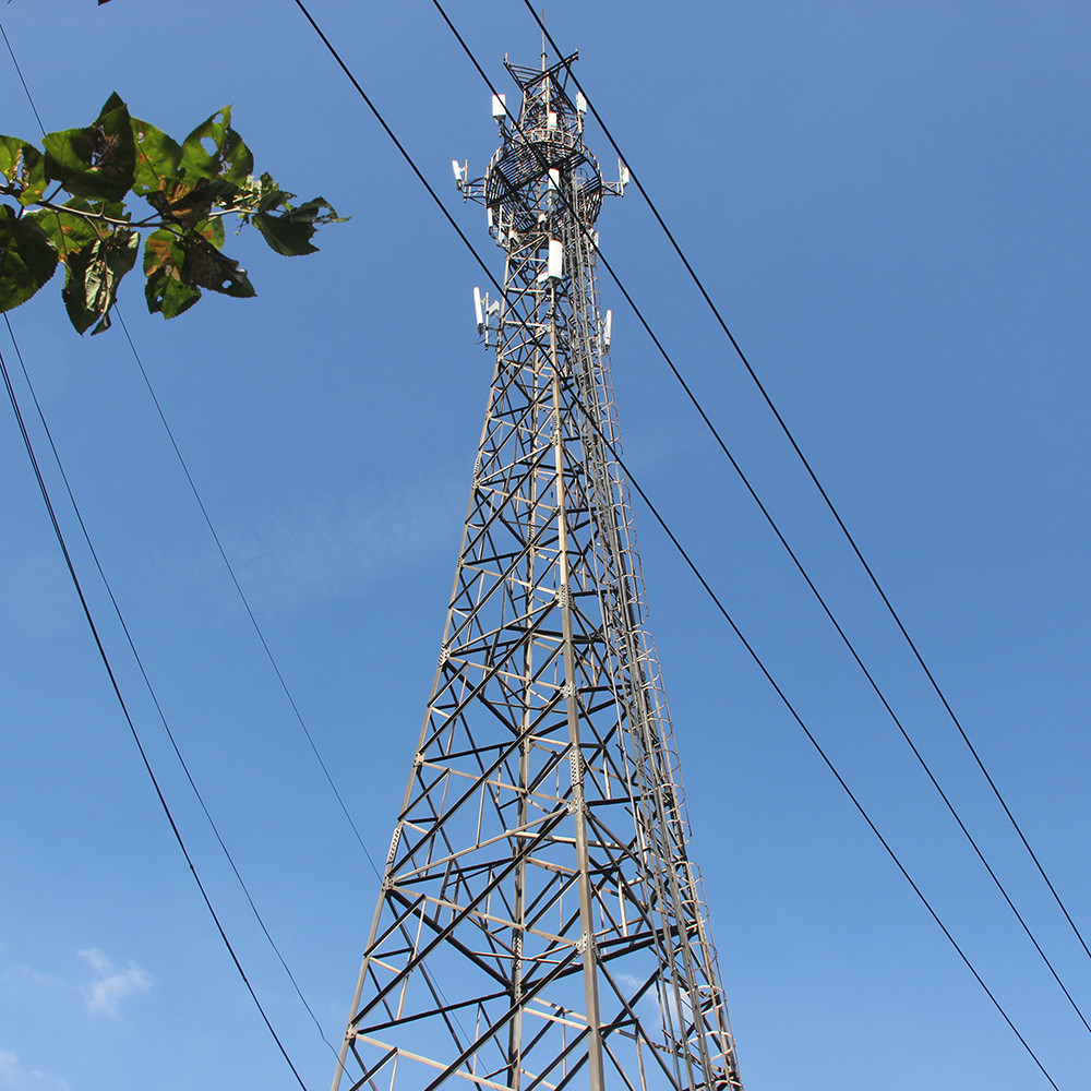 China Hot Dip Galvanized CCTV Lattice Tower Q355b Angle Steel wholesale
