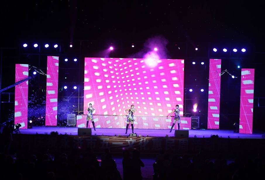 Lightweight 3.9mm Indoor Rental LED Display LED Video Panels 250mm*250mm