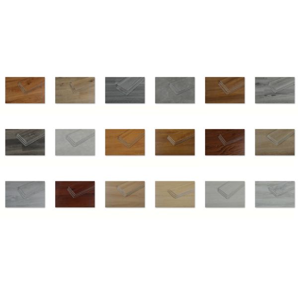 Herringbone Vinyl Click Lock Flooring Tile Plank Rigid Core Interlock SPC Floor Luxury Vinyl Plank Flooring For Indoor Home