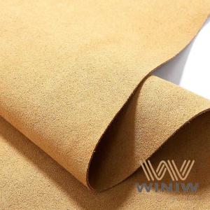 China Anti Scratch Bags Vegan Leather 1.2mm Suede Microfiber Soft Faux Leather Fabric wholesale