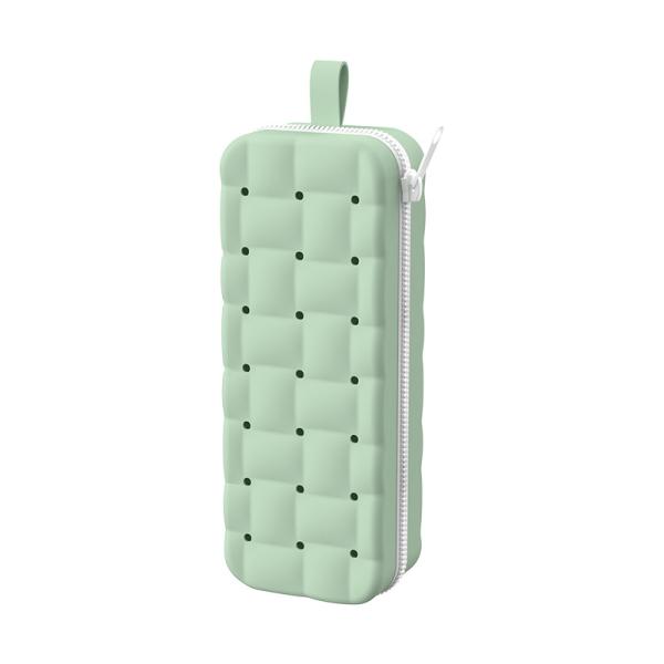 Large Capacity Double-Sided Silicone Swimming Goggles Box Breathable Glasses Protective Case for Outdoor Enthusiasts