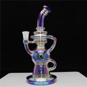 China 8 Inch Oil Rig Glass With 14mm Quartz Banger Nail Glass Smoking Pipes Glass Bong wholesale