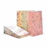 OEM 3 Lb Flower Printing Gift Sweet Paper Bread Bags For Party Favour Wedding
