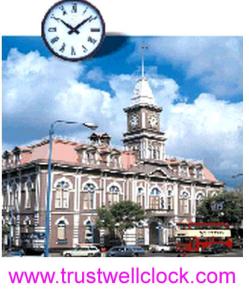China price &amp; pictures of tower clock outdoor clock building clock floral garden clocks-GOOD CLOCK (YANTAI) TRUST-WELL CO LTD wholesale