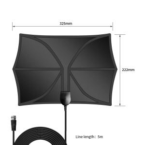 China 28dBi 5g 4k Yagi Exterior Aerial For Plug 75 Ohm Digital Outdoor Cable Adapter Gold Tv Antenna wholesale