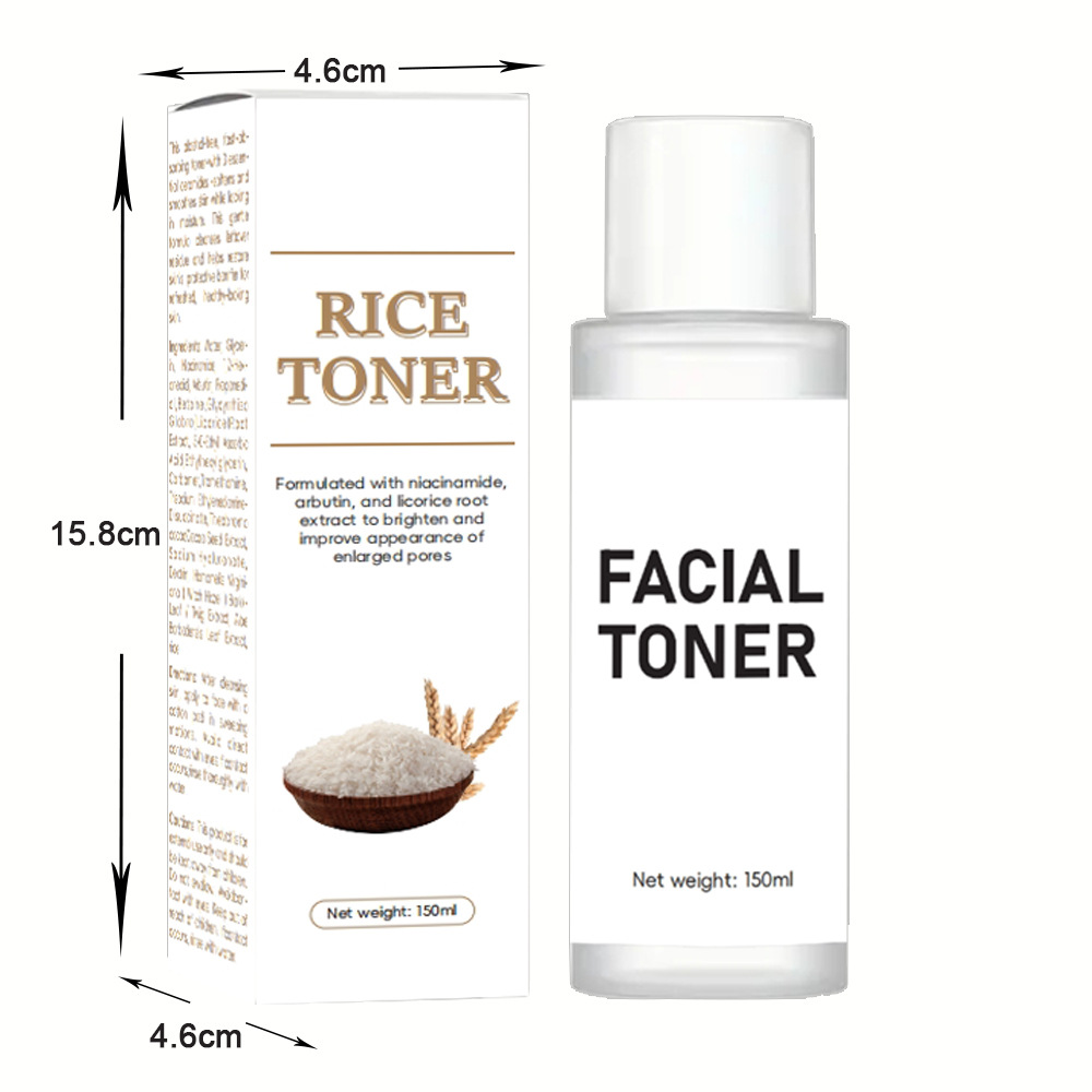 77% Face Rice Toner Rejuvenates Skin Moisturizing Hydrating Facial Toner Wholesale