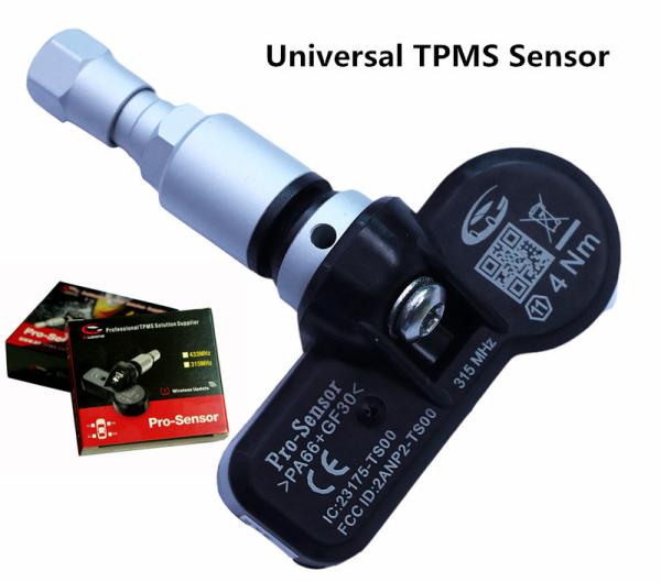 Quality Dual Frequency 24000 Miles 315MHz  Tire Valve Stem Sensor for sale