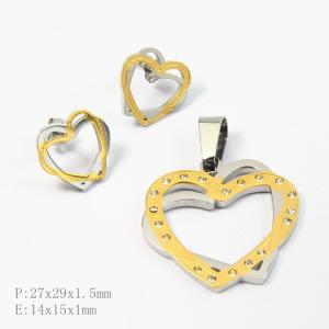 China High Quality Stainless Steel Jewelry Set LUS157 wholesale