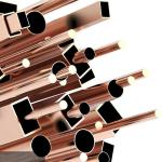 Hard Temper Copper Steel Pipe Straight Drawn Tube Refrigeration ASTM