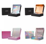 Cardboard OEM CMYK Makeup Jewelry Gift Box For Aircraft Shipping