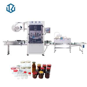 China Automatic Heating Bottle Shrink Sleeve Labeling Machine With Steam Tunnel wholesale