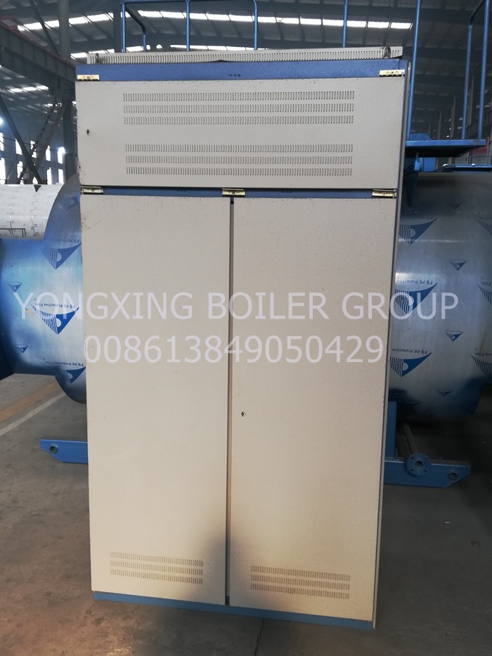 Electric Heating Horizontal Straight Tube Boiler Stainless Steel Gas Fire Boiler