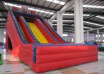 Spiderman inflatable dry slide Marvel super spiderman red classic cartoon