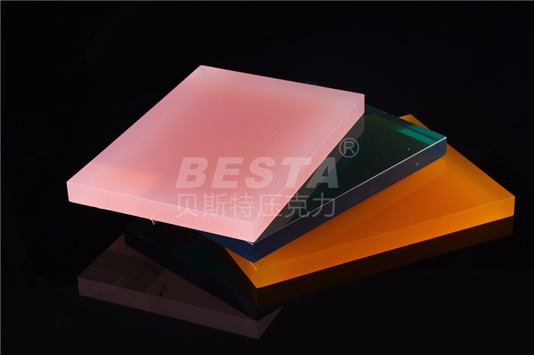 RoHS 2-60mm Outdoor Plexiglass Sheets Coloured Acrylic Sheet Cut To Size