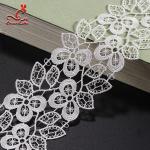 Wholesale Chemical Embroidery Polyester Lace Trim For Clothing Decoration