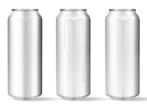 China Empty BPA Free 355ml Sleek Aluminum Beverage Cans wholesale