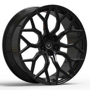 China 22x10/20/5x112/66.5/ Gloss Black Custom Rims For Audi Q7 wholesale
