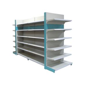 China New Type OEM Convenience Store Display Shelves Gondola System wholesale
