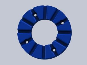 China Water-Lubricated Hydrodynamic Bearing Elastoplastic Polymer Alloy Split Plain Bearing wholesale