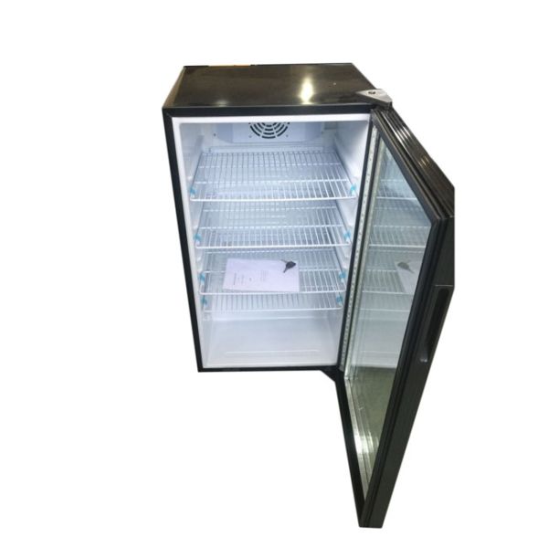 98LTable top Glass Door Mini Refrigerator with Compressor picnic refrigerator SC98