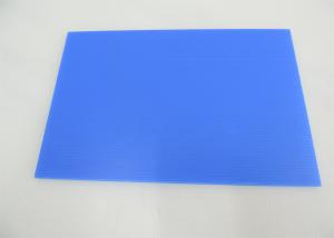 China Blue 4x8 Corrugated Plastic Sheets 500gsm Waterproof wholesale
