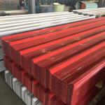 Tolerance 1% PPGI Roof Sheet 275g Colour Coated Steel Roofing