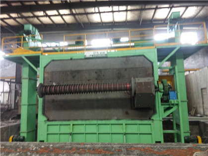 Sa2.5 Wire Rod Shot Blasting Machine Steel Bar Rebar cleaning