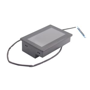China 9-36v DVI VGA Industrial Panel Mount Monitor For Car Resistive Touch screen wholesale