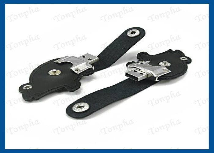 Engraved Leather USB Flash Drive For Business Gifts And Marketing Gifts