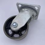 200MM Swivel High Temperature Caster Wheels Cast Iron Castors