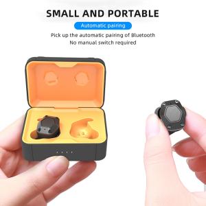 China Tangle Free Wireless Bluetooth Earphones Silicone Holde Noise Cancelling IPX4 wholesale