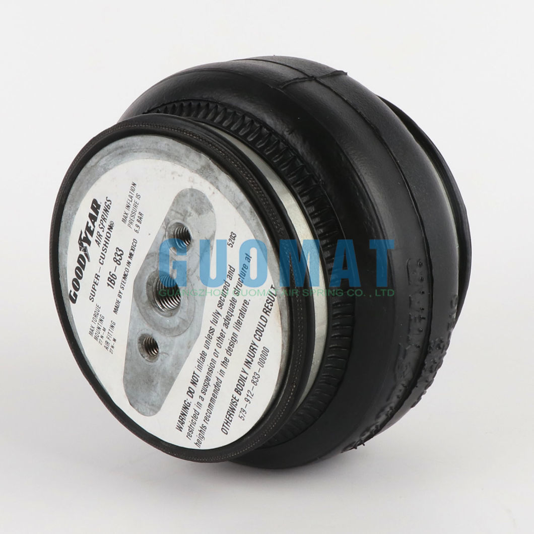 Goodyear 1b6-833 Single Layer Rubber Air Suspension 579912833 Industrial Air Spring