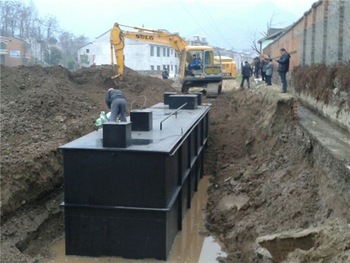 Condition Septic Tank Sewage Treatment Plant for Waste Water Treatment in Food Shop