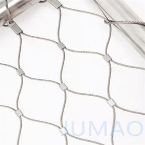 China Antirust Galvanized Stainless Steel Rope Mesh Cable For Buildings wholesale