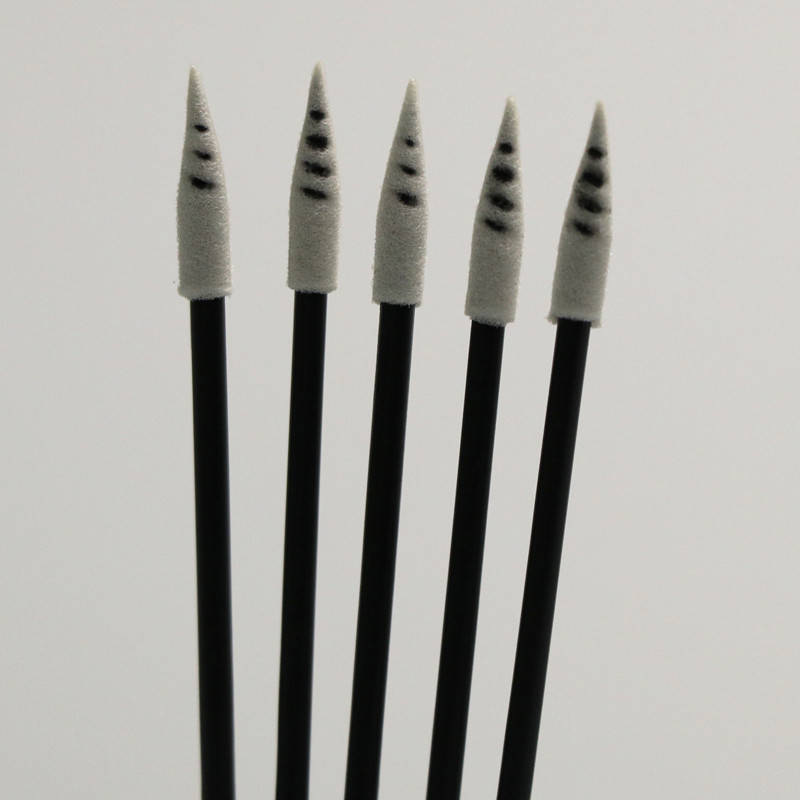 67mm Lint Free Disposable Thermal bonded Foam Tipped Swabs
