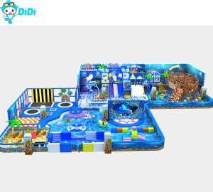 China Ocean Theme Games Indoor Playground Soft Play Equipment Kids Park TUV wholesale
