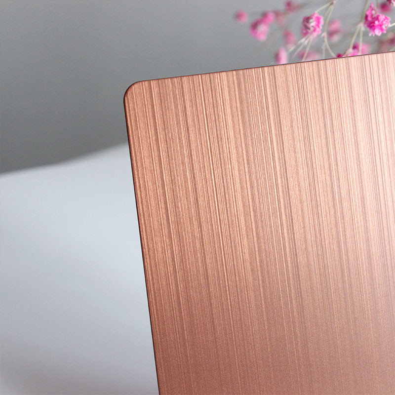 304 Stainless Steel Hairline Sheet 316 Brushed Stainless Steel Plate For Decorative Metal Panels