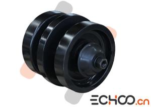China 6689371 Black Stainless Steel Track Rollers With Tri - Flange Bearing Pressure wholesale