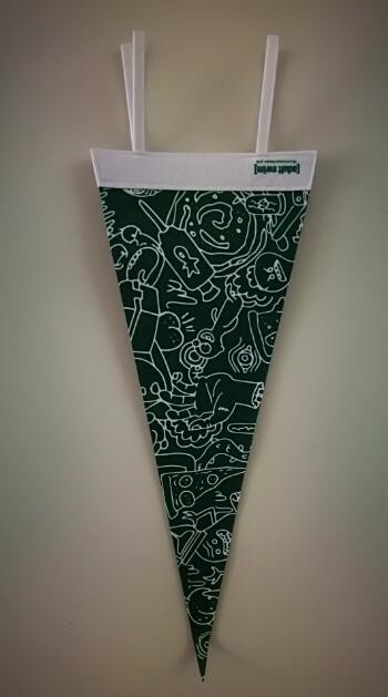 Swil Sports Club Polyester Felt Triangle Banner Digital Printing