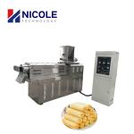 500kg/H Ce Snack Food Production Line Twin Screw Stainless Steel Puffed Core