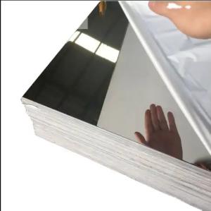 China AISI 0.5mm Mirror Stainless Steel Sheet Decorative Cold Rolled wholesale