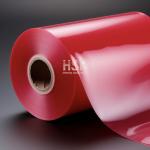Opaque Red 40uM HDPE Plastic Sheet Roll Winding Length 5000 Meters