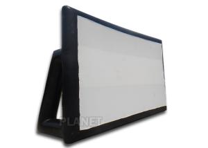 China Black And White Inflatable Tv Screen Water Resistance Easy Operation wholesale