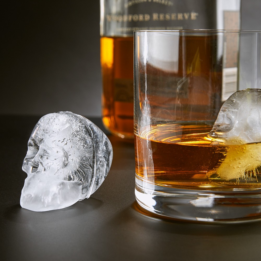 Wholesale best selling products china supplier skull shaped custom personalized silicone ice cube tray ice cream mold