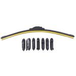 14-28 Inches Auto Frameless Low Noise Rubber Wiper Multifunction Universal Car