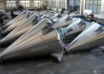 Low Energy Conical Screw Mixer Chemical / Dye / Fertilizer / Battery Powder