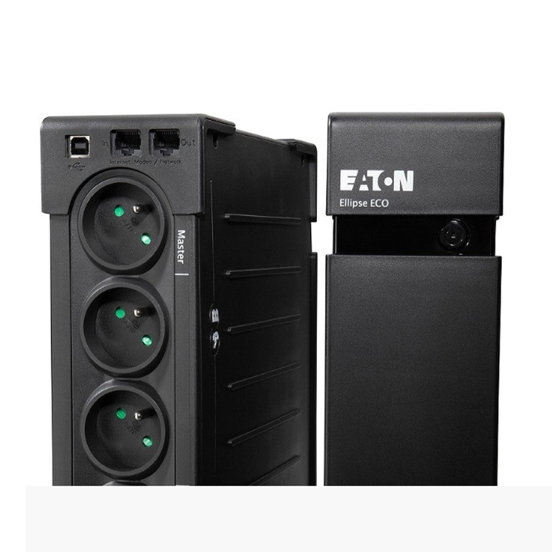 Powerful 500-1600VA Eaton Ellipse ECO UPS For Computers with Short Circuit Protection